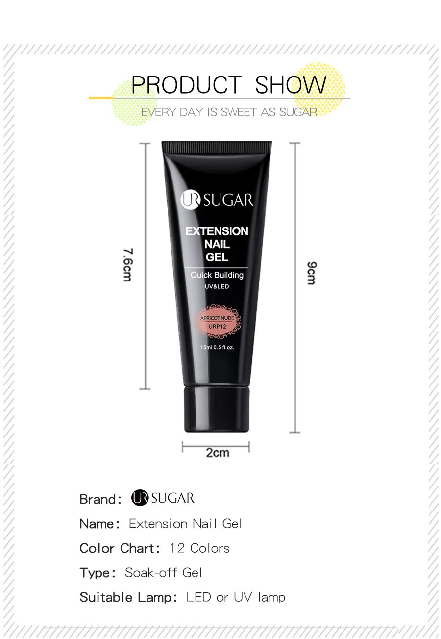 UR SUGAR Crystal Nail Extension Kit